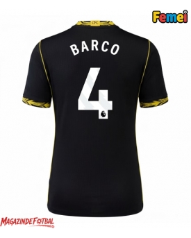 Chelsea Valentin Barco #4 Tricou Fotbal Replică 2026-27 Femei Deplasare